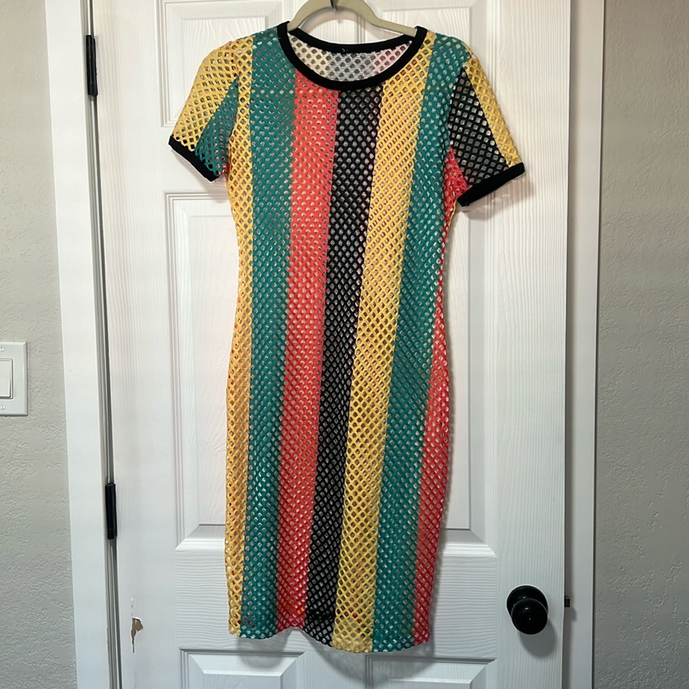 Netted dress good condition